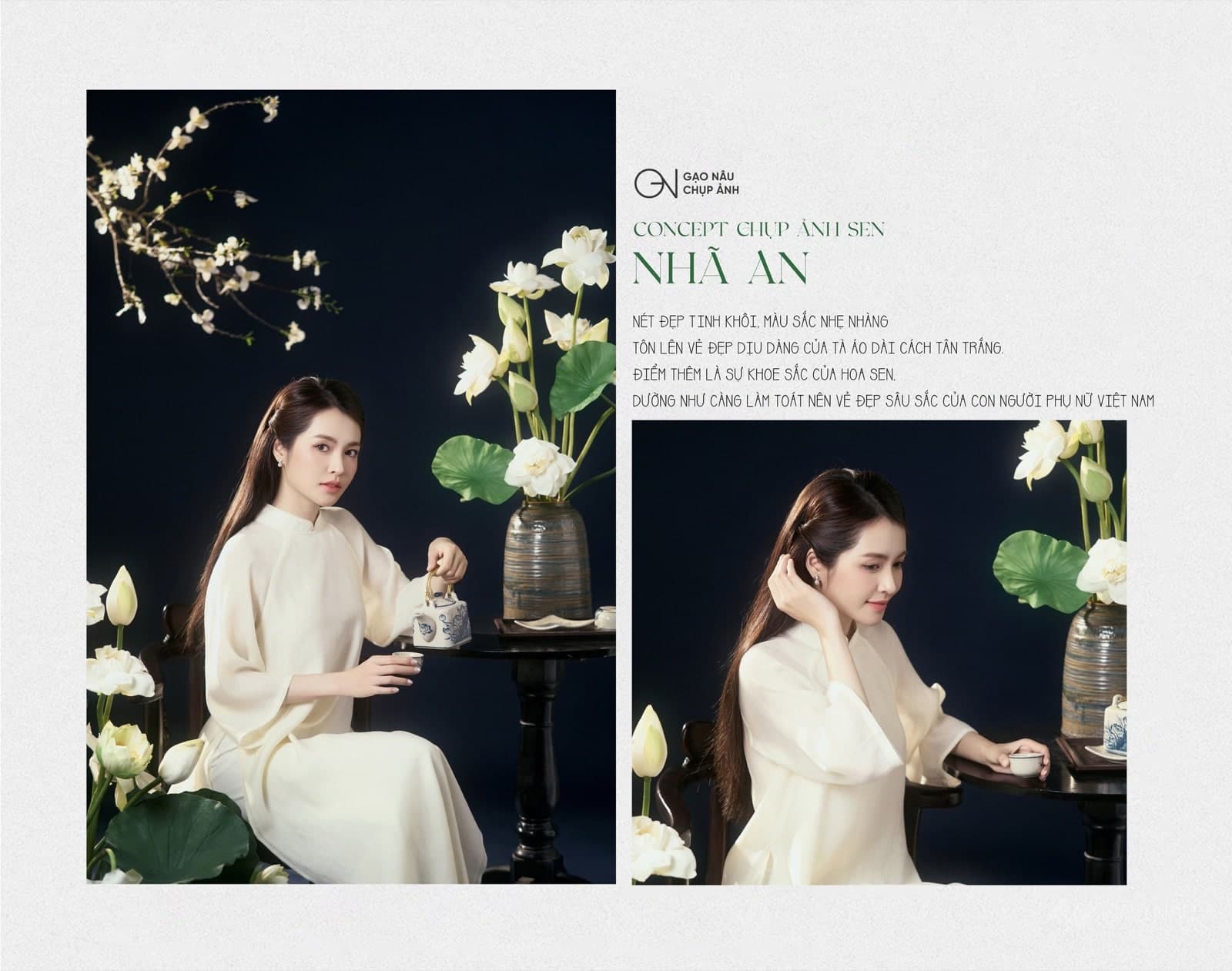 Áo Dài Nhã An — Áo dài (góc 3)