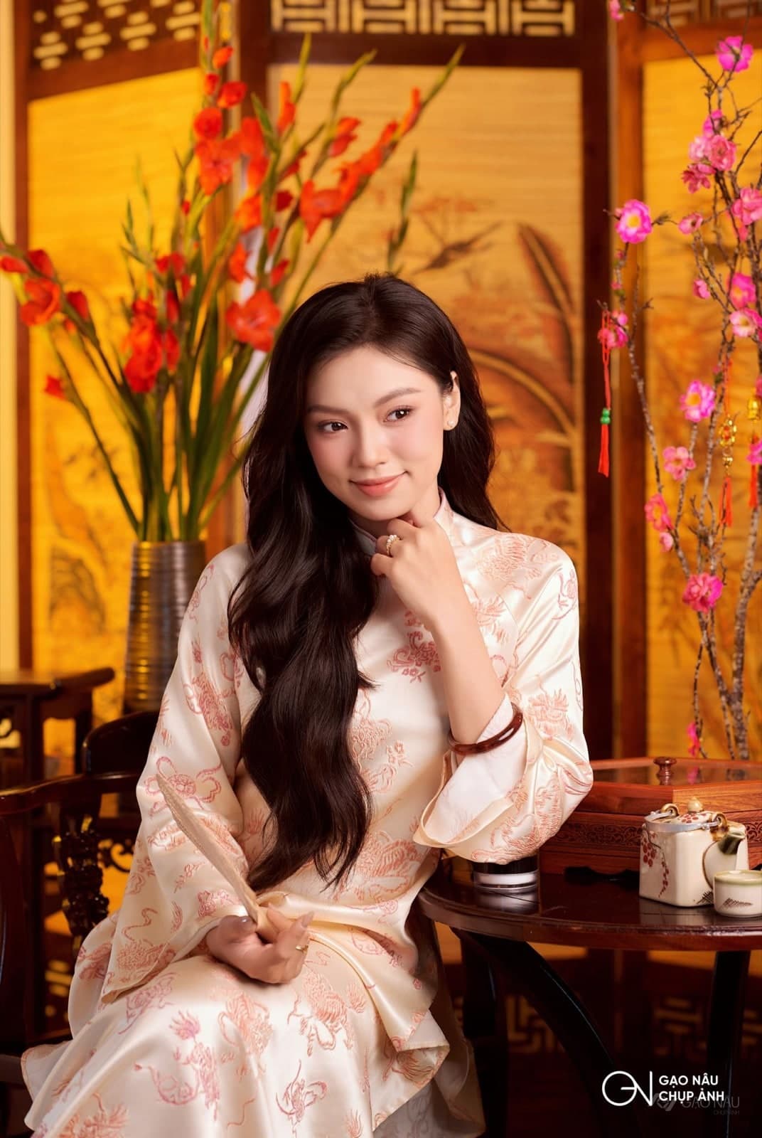 Áo Dài Tết 25 Tết Kim — Áo dài