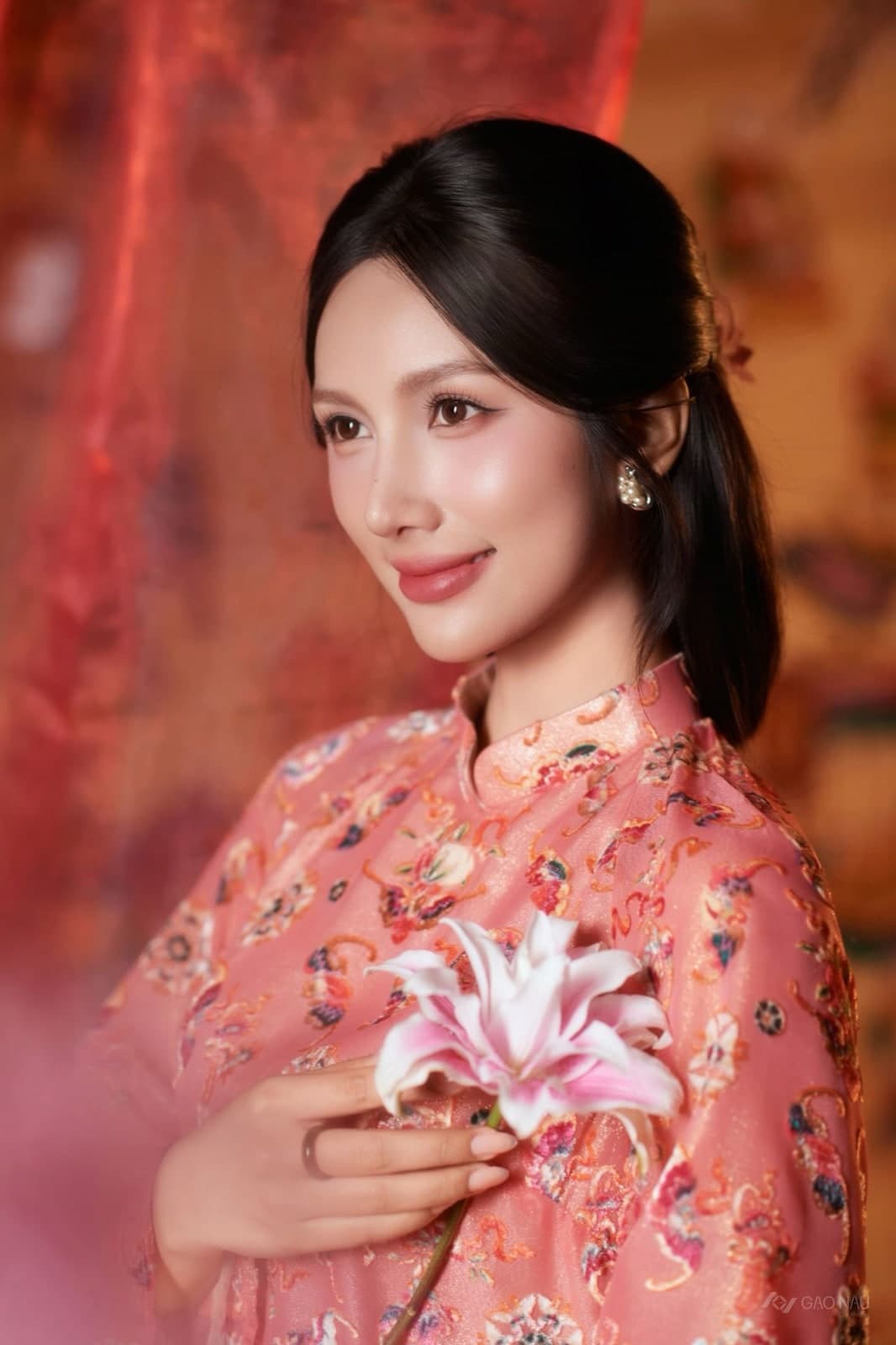 Áo Dài Tết 26 Đông hồ — Áo dài (góc 4)