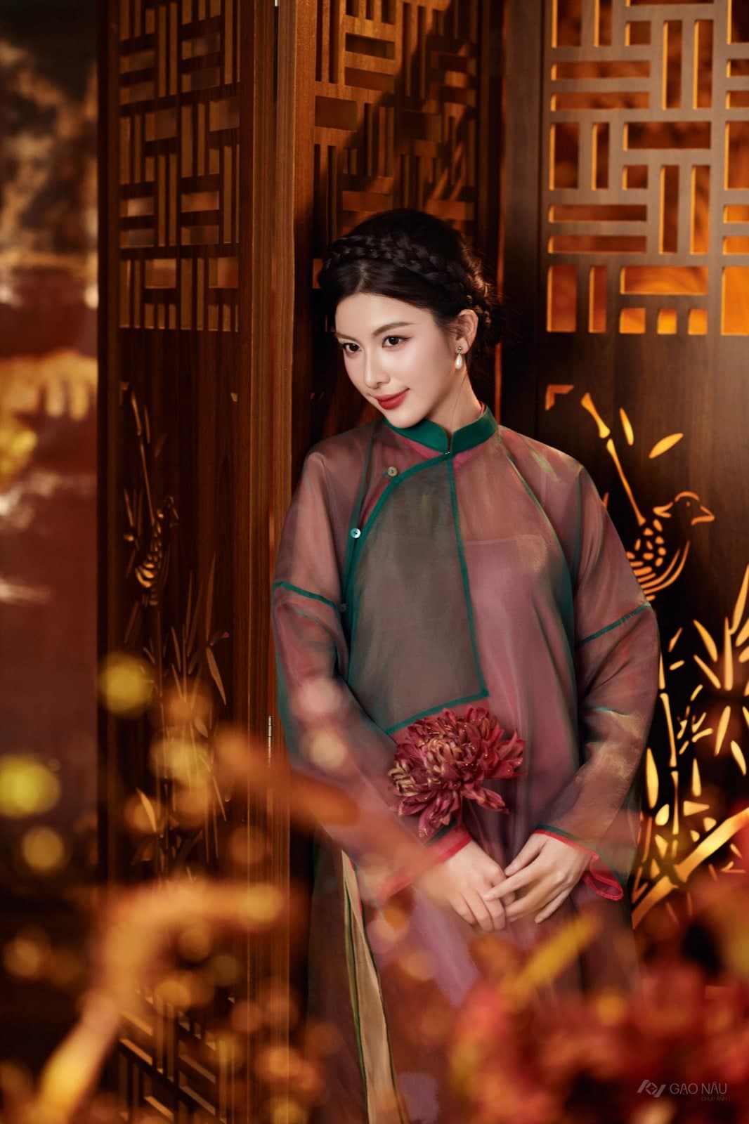 Áo Dài Tết 26 Sơn Mài — Áo dài (góc 27)