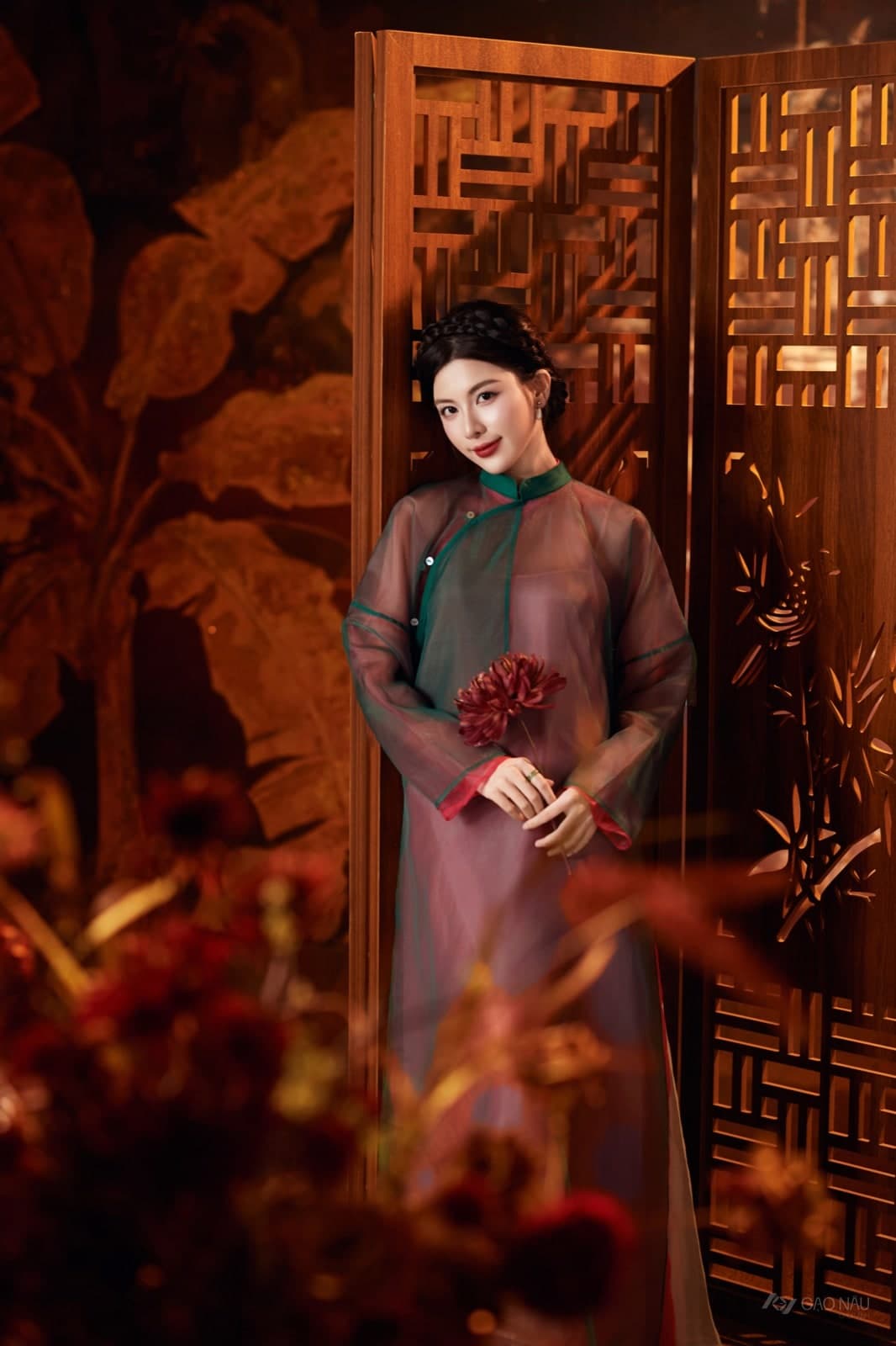 Áo Dài Tết 26 Sơn Mài — Áo dài (góc 28)
