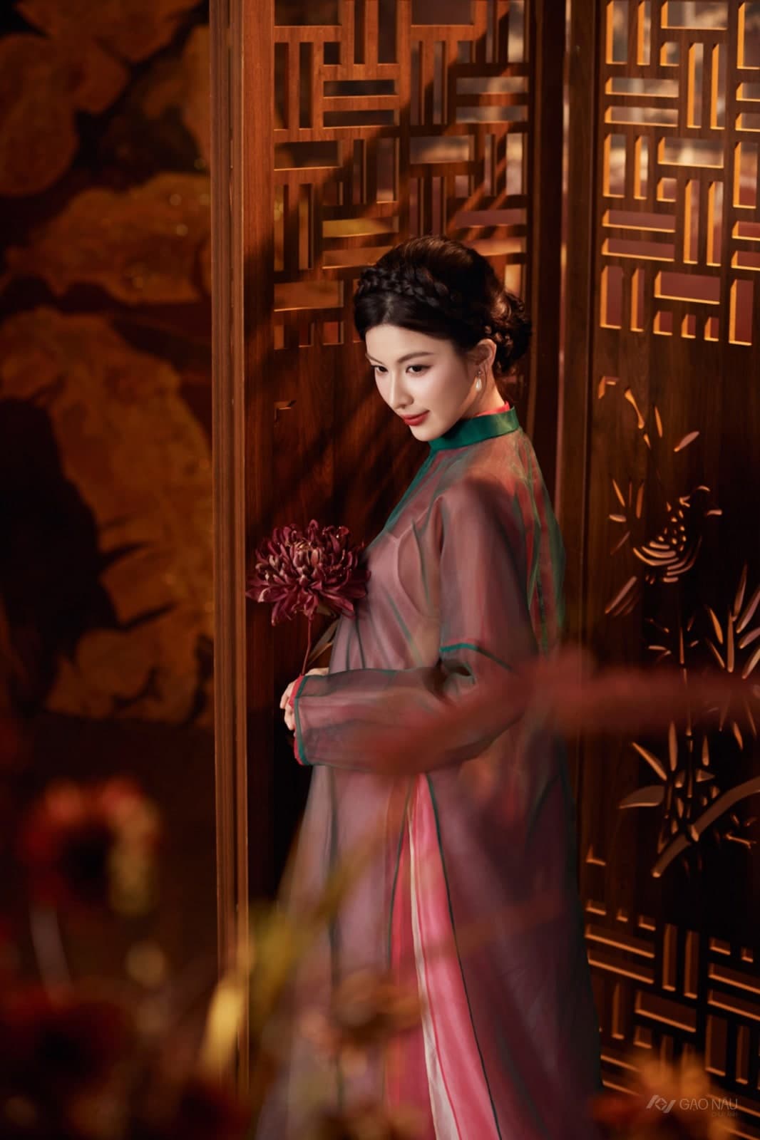 Áo Dài Tết 26 Sơn Mài — Áo dài (góc 29)