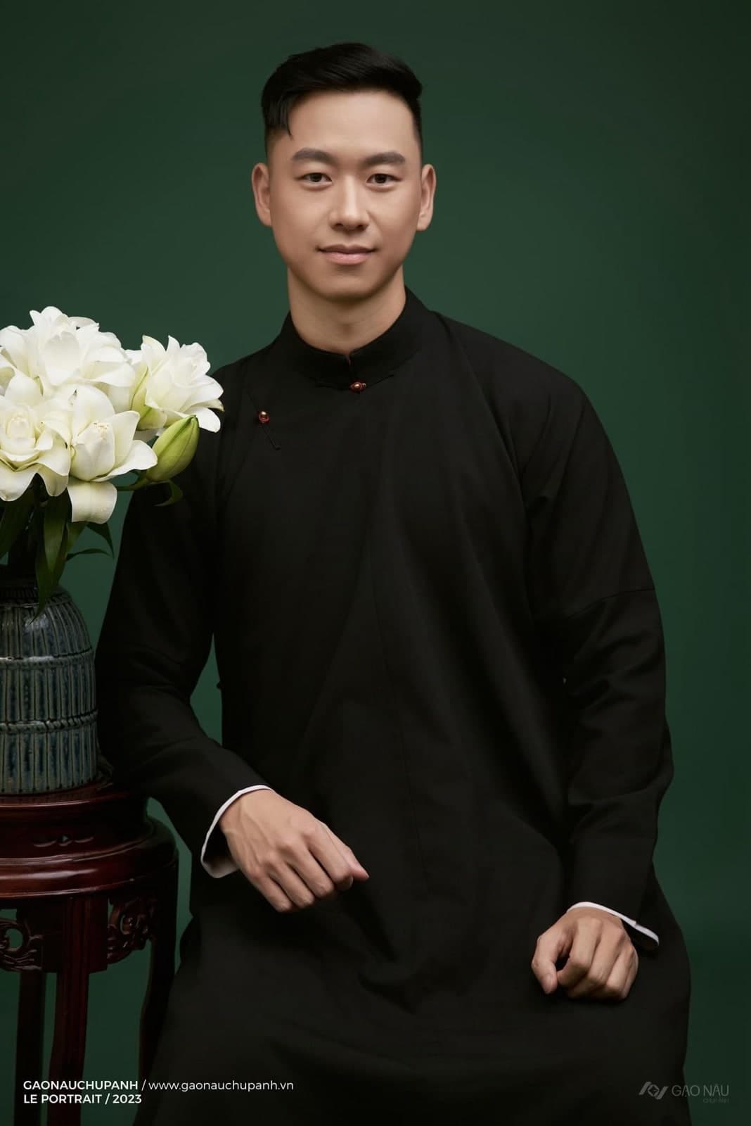 ÁO DÀI NAM — Chân dung tại Gạo Nâu