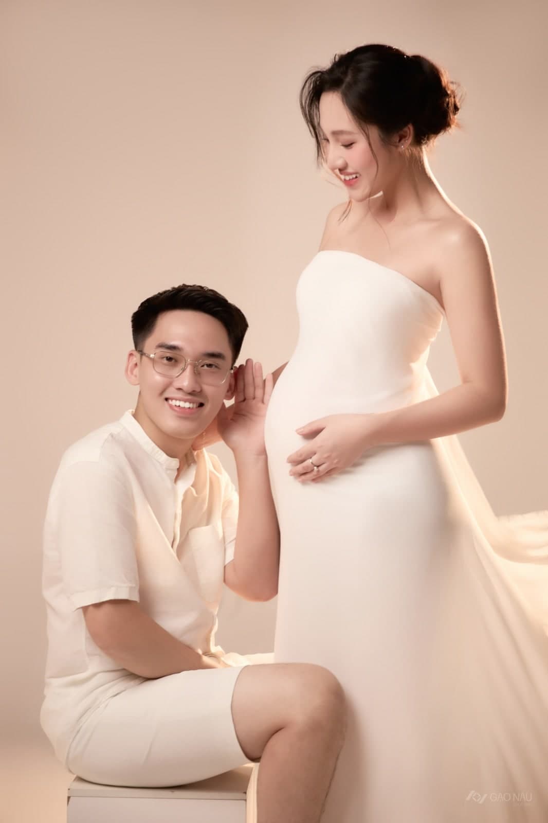 Bầu Voan — Mẹ và con (góc 18)