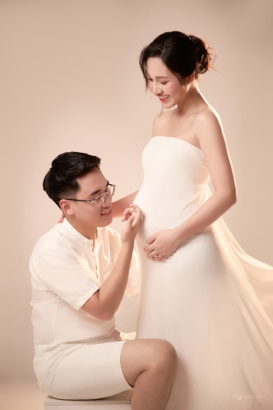 Bầu Voan — Mẹ và con (góc 19)