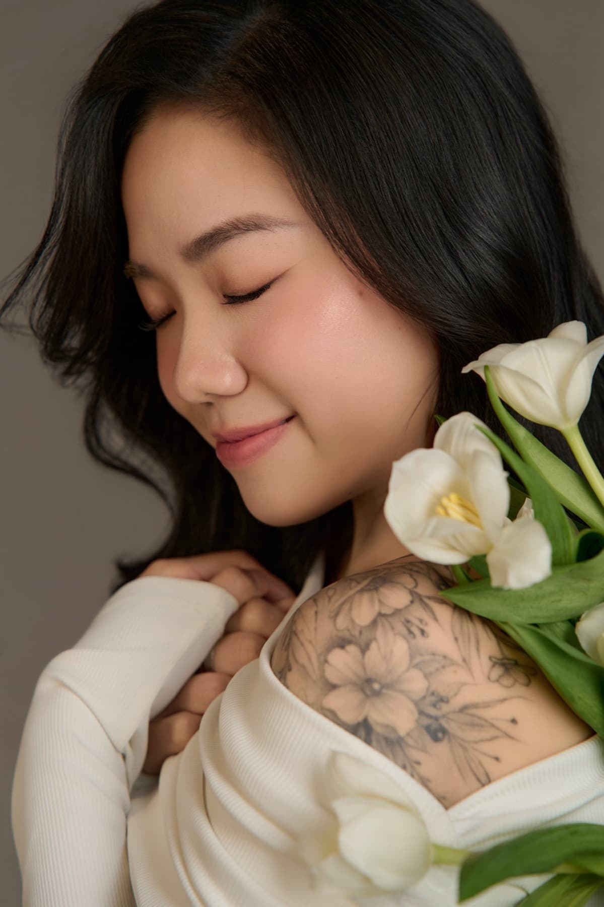 Minh ở tuổi 31, dịu lại trong một khoảnh khắc riêng của mình