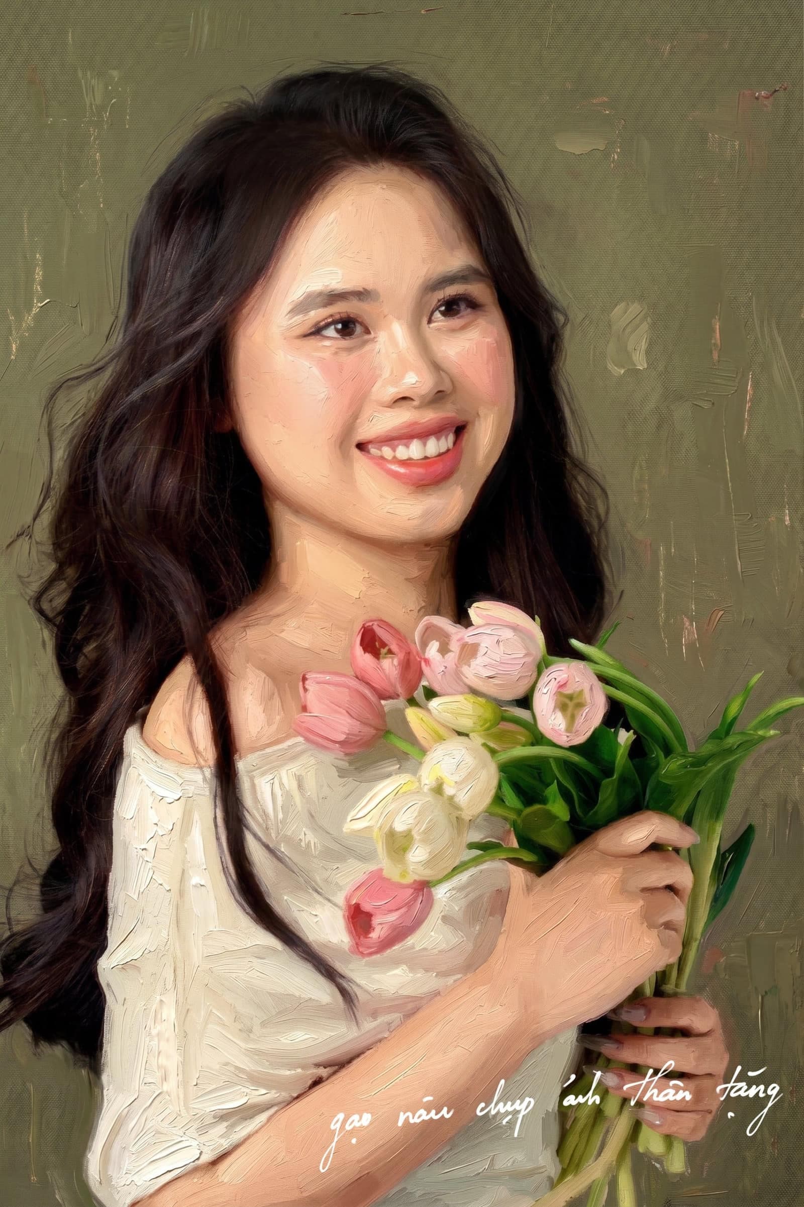 Một nụ cười rất sáng