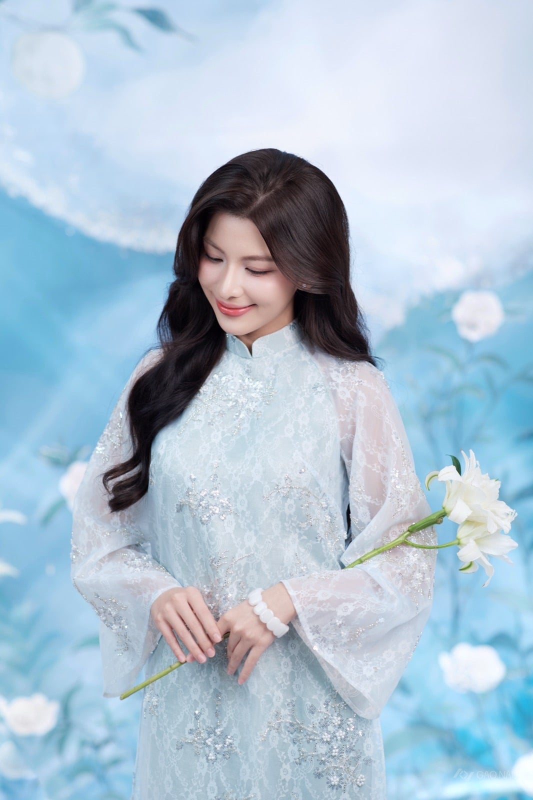 Áo Dài Tết 26 Lụa Là — Áo dài (góc 2)