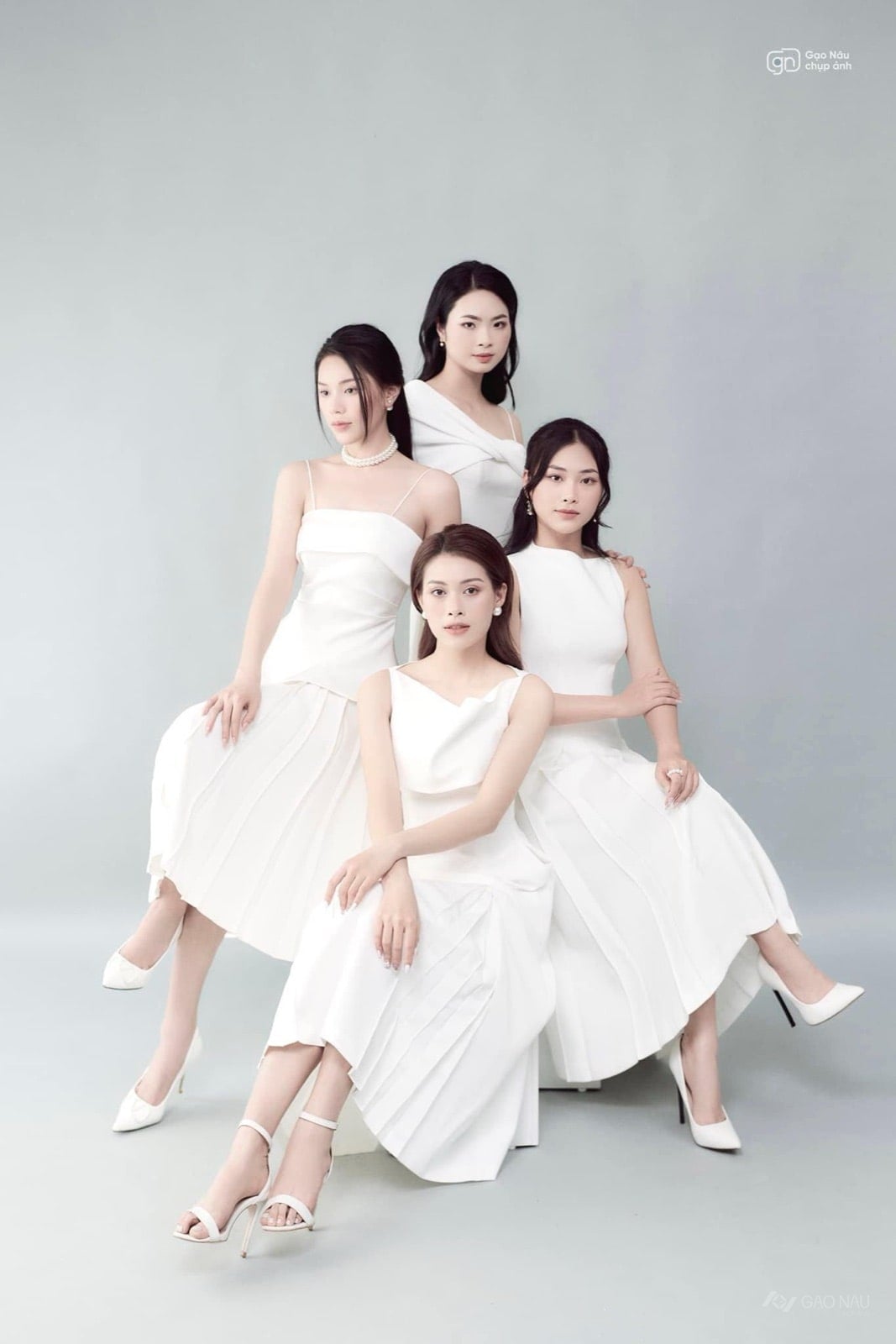 Sisters / best friends trip Singapore → Việt Nam: combo chụp ảnh nhóm + personal color + makeup — ảnh 1
