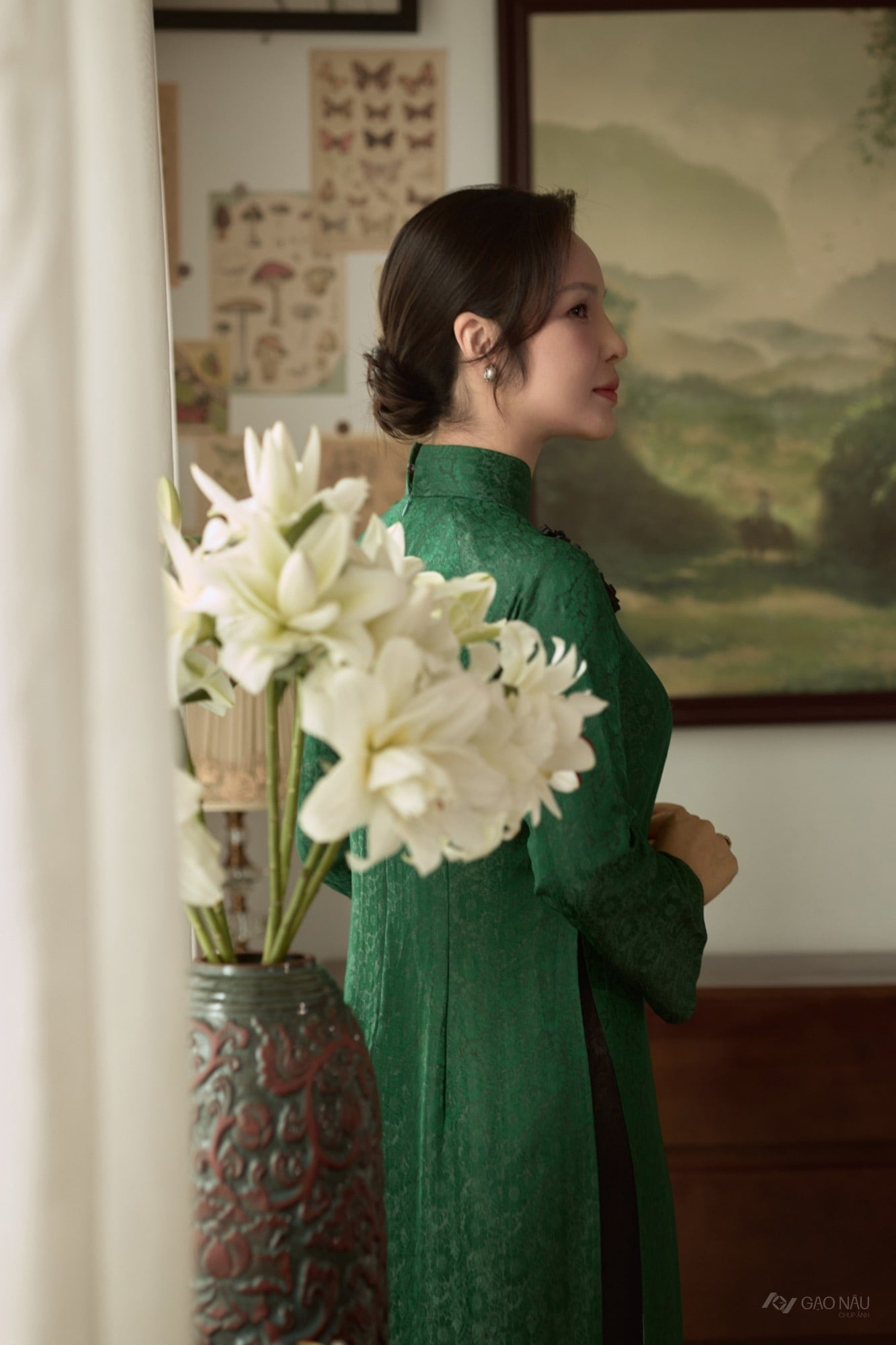 "Áo dài Hà Thành" — Khi tinh thần Bắc Bộ hiện diện trong từng đường chỉ — ảnh 3