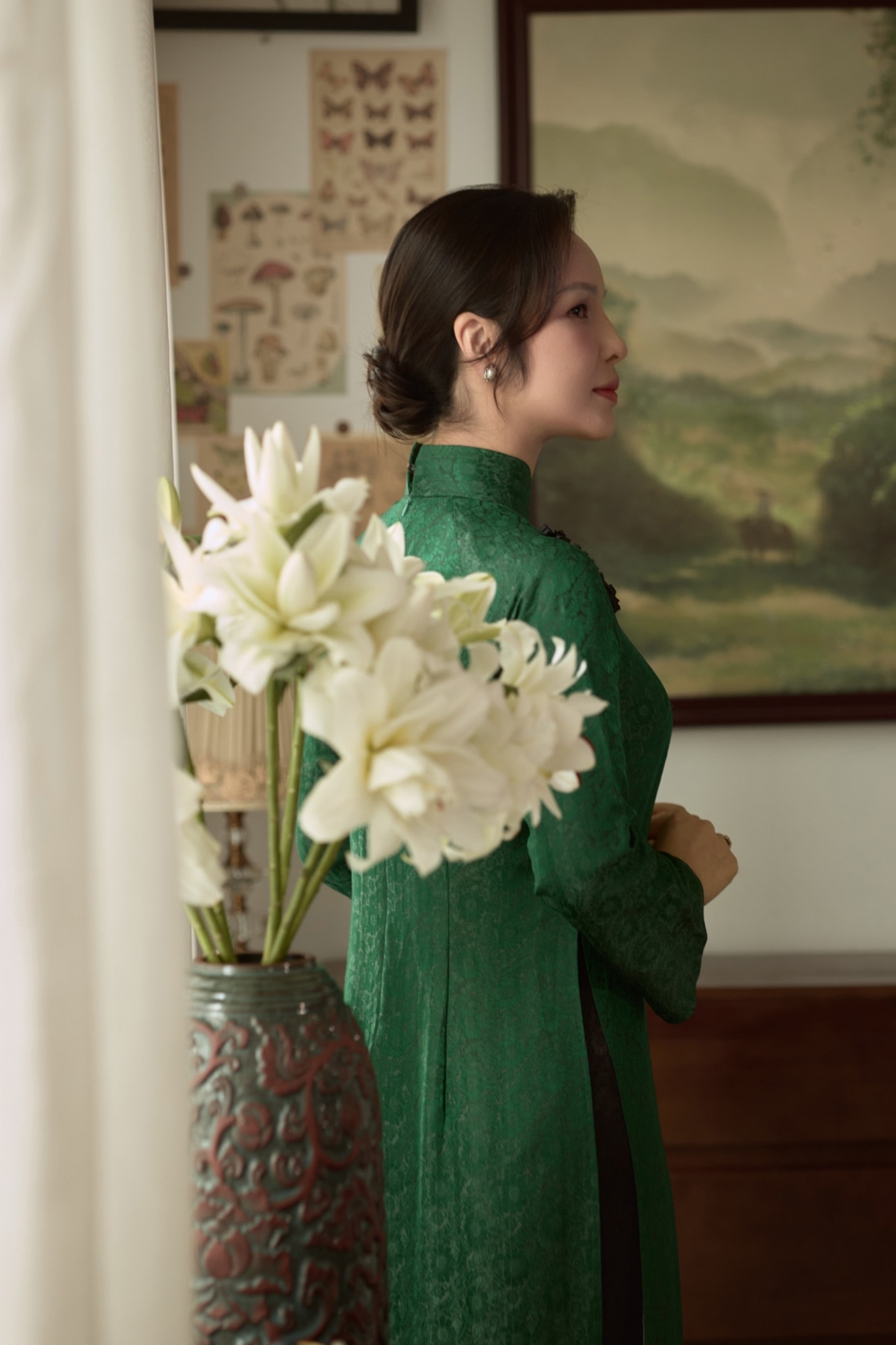 "Áo dài Hà Thành" — Khi tinh thần Bắc Bộ hiện diện trong từng đường chỉ — ảnh 3