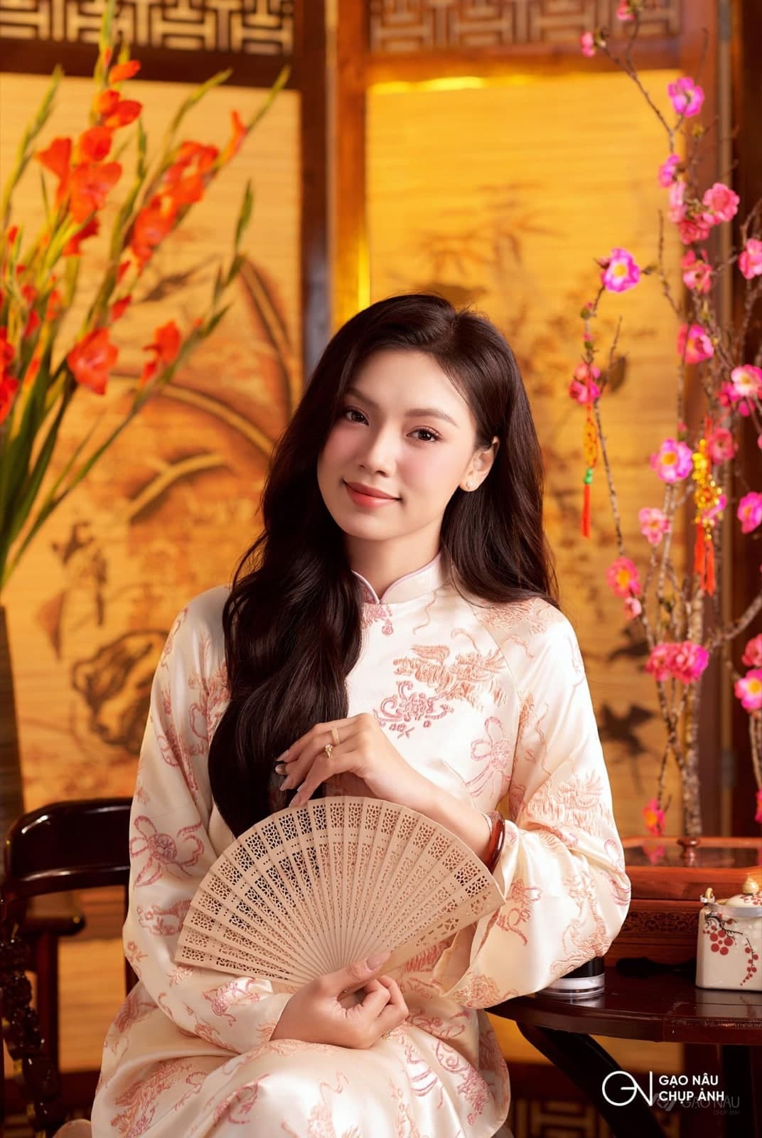 Áo Dài Tết 25 Tết Kim — Áo dài (góc 3)