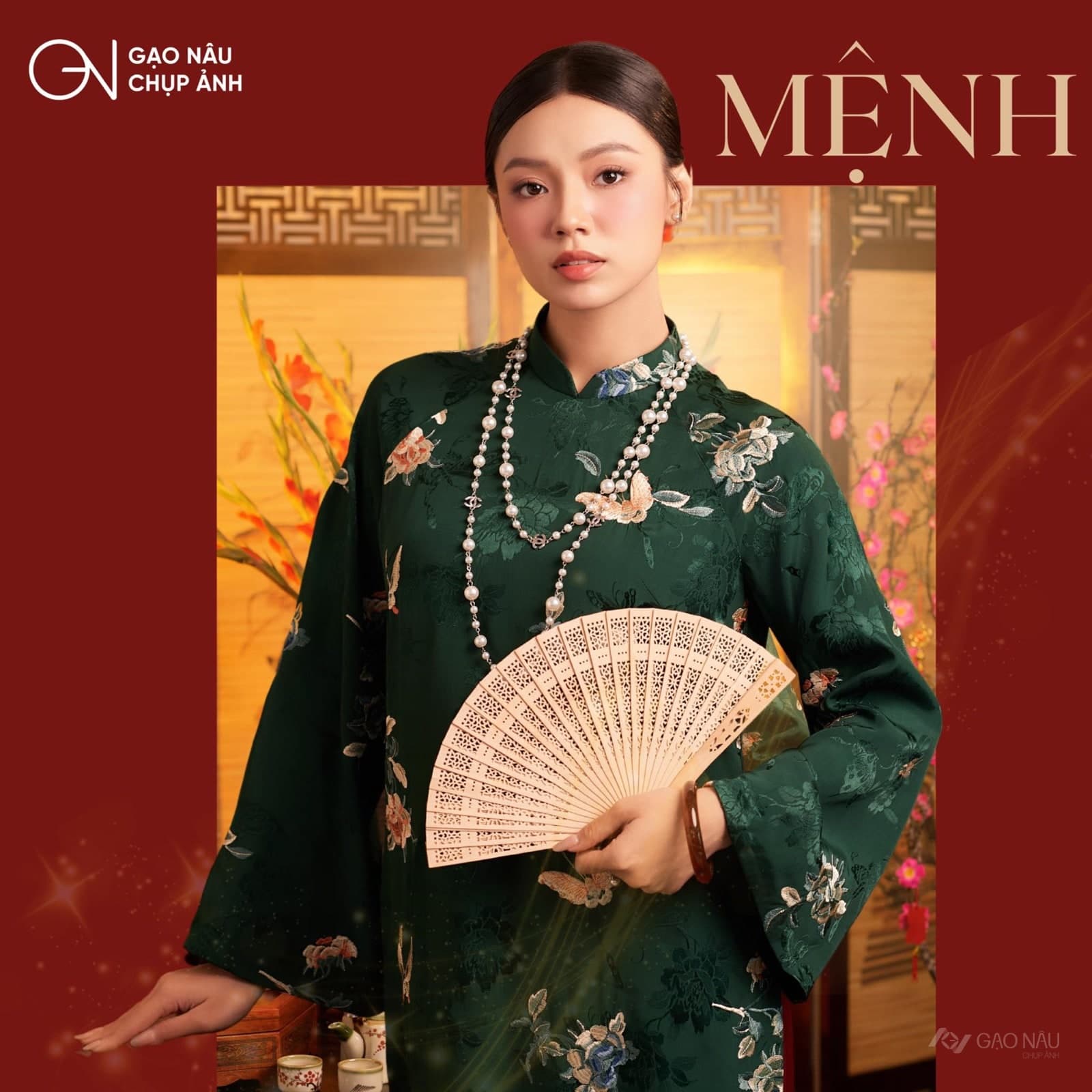 Áo Dài Tết 25 Tết Kim — Áo dài (góc 11)