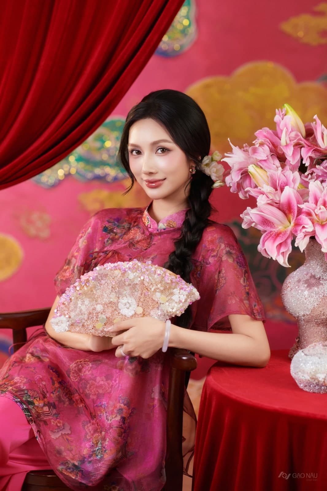Áo Dài Tết 26 Hàng Trống — Áo dài (góc 3)