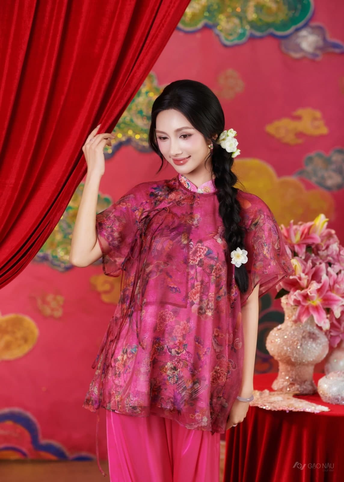 Áo Dài Tết 26 Hàng Trống — Áo dài (góc 5)