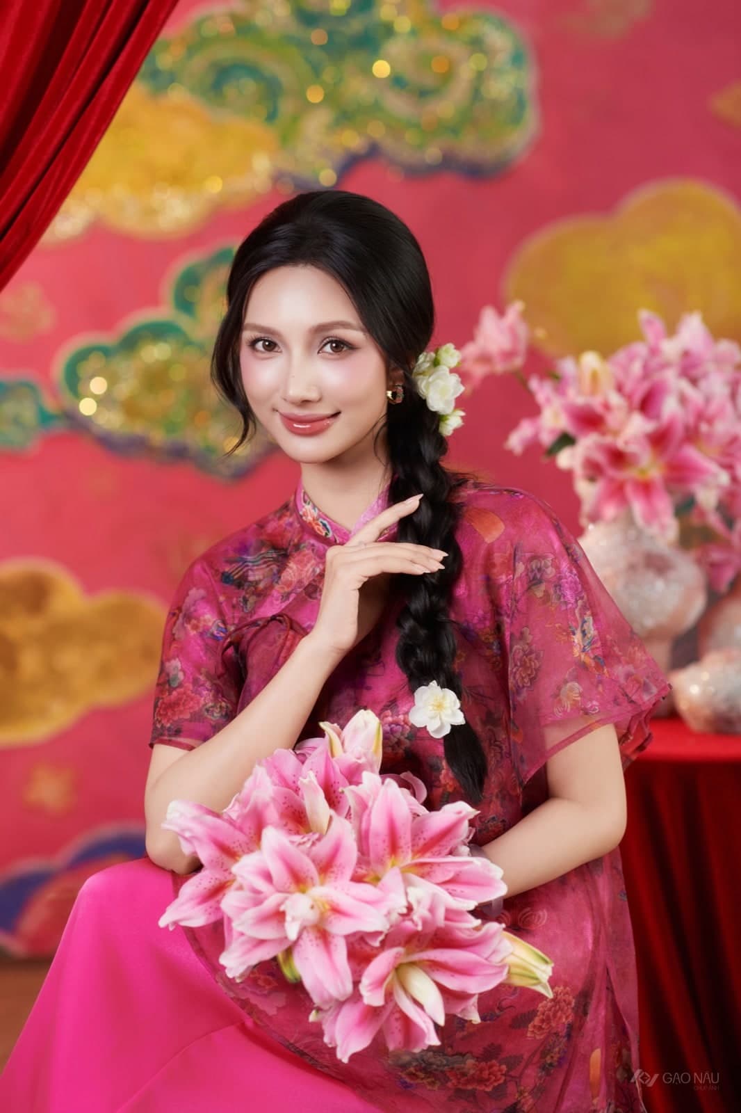 Áo Dài Tết 26 Hàng Trống — Áo dài (góc 9)