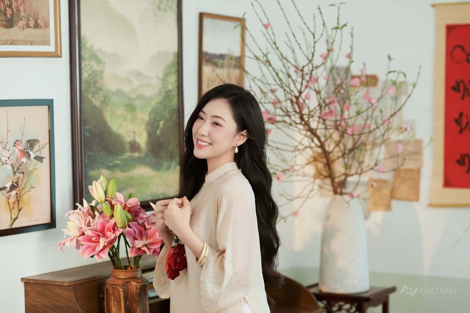 Áo Dài Tết 26 Kim Yên — Áo dài (góc 36)