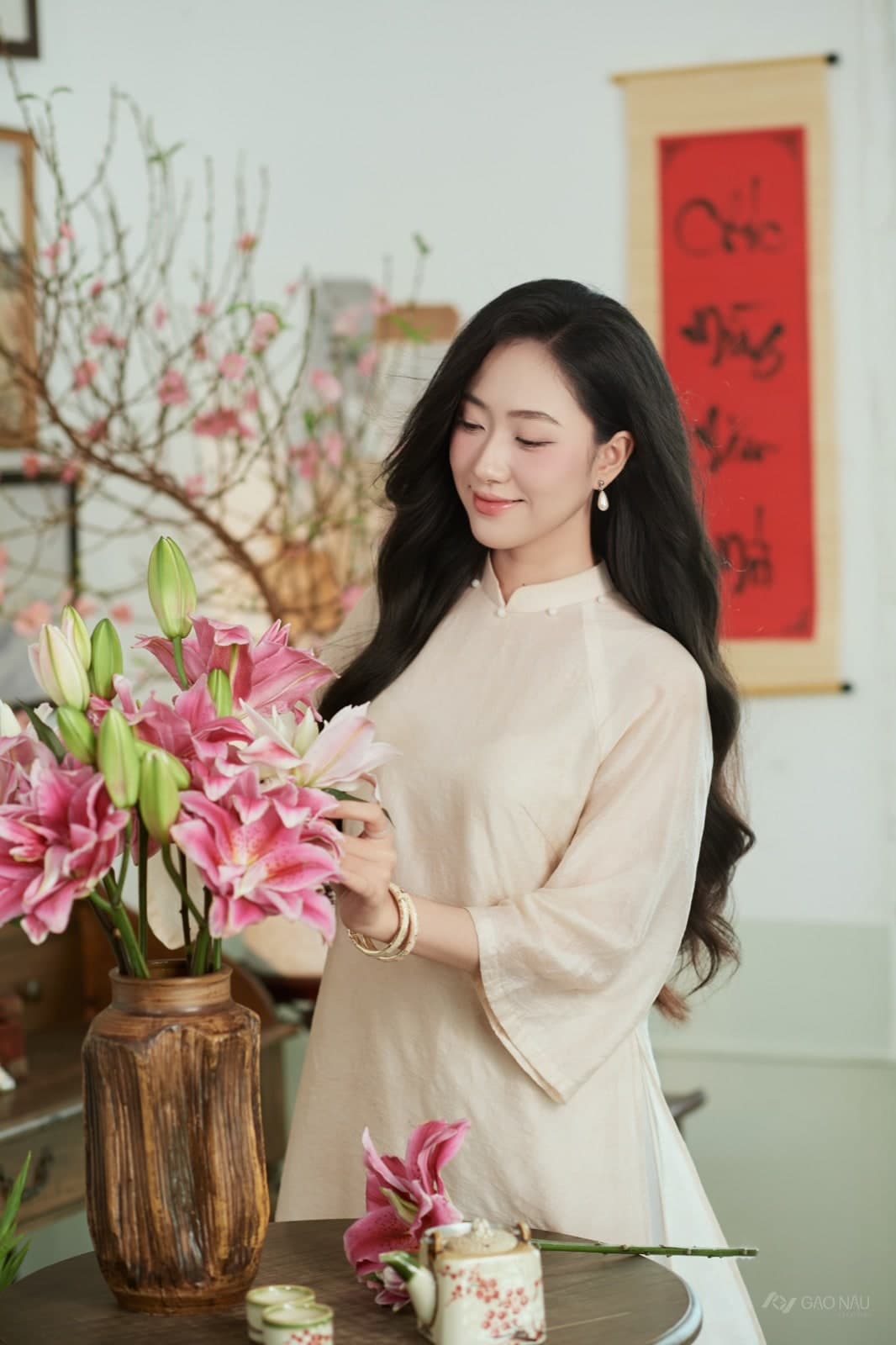 Áo Dài Tết 26 Kim Yên — Áo dài (góc 40)