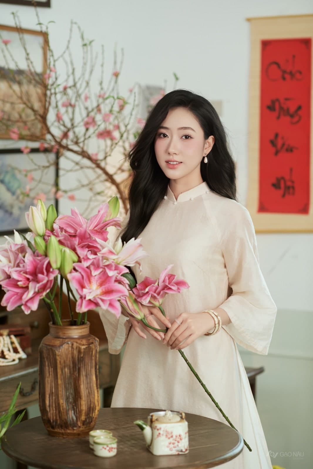 Áo Dài Tết 26 Kim Yên — Áo dài (góc 41)