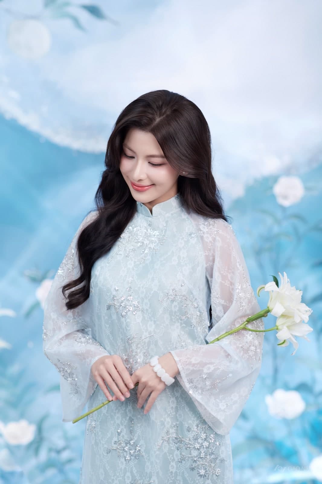 Áo Dài Tết 26 Lụa Là — Áo dài (góc 2)