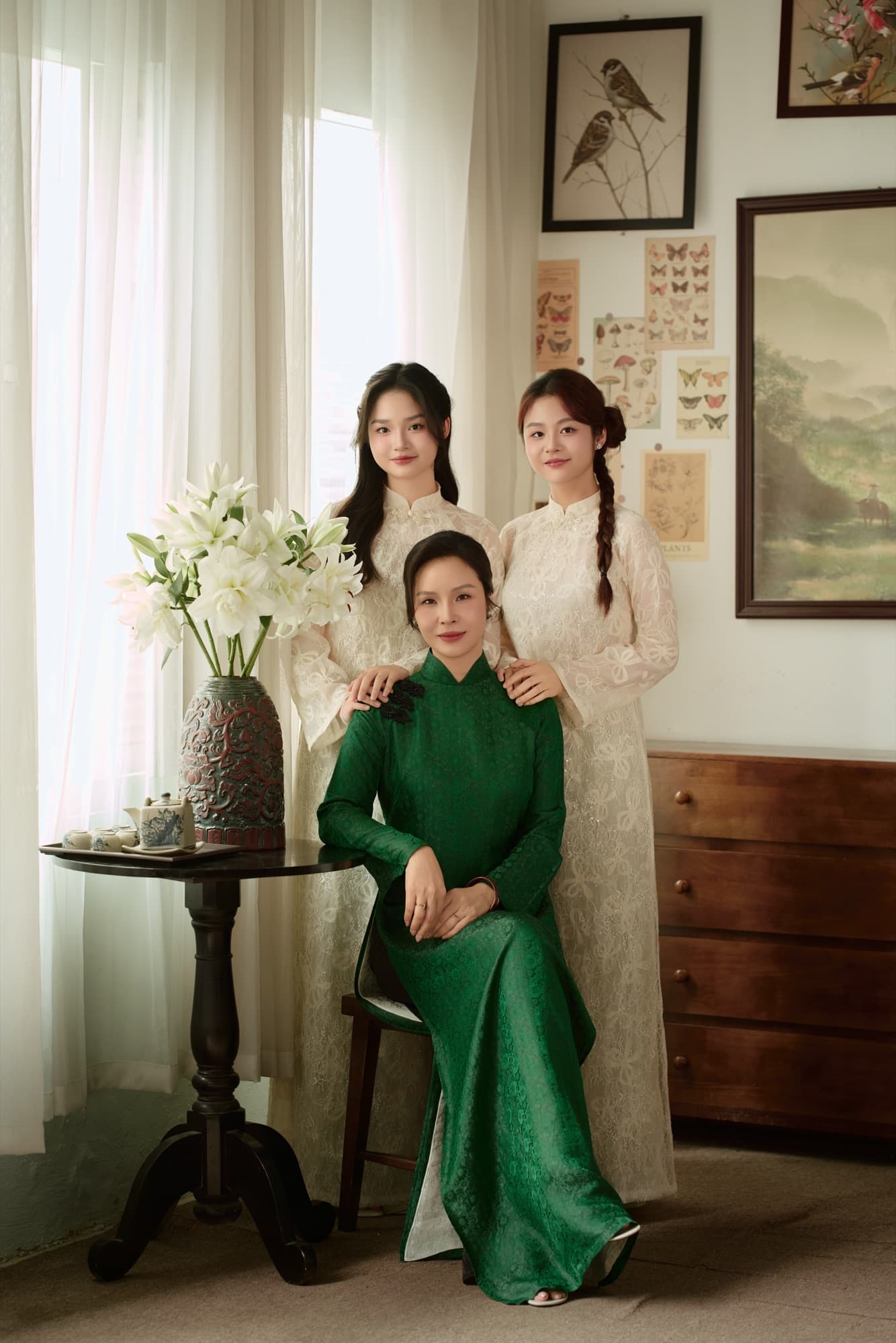 "Áo dài Hà Thành" — Khi tinh thần Bắc Bộ hiện diện trong từng đường chỉ