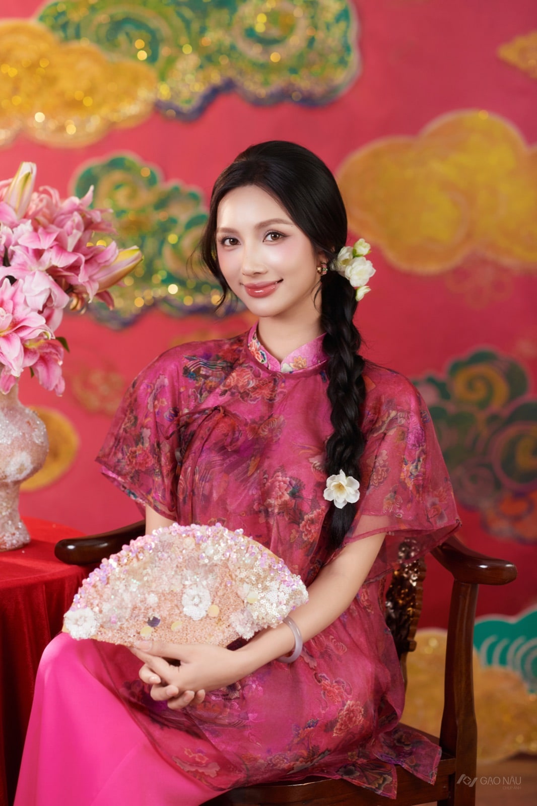 Việt Xuân Mỹ Sắc — bộ sưu tập áo dài Tết tại Gạo Nâu — khung 2