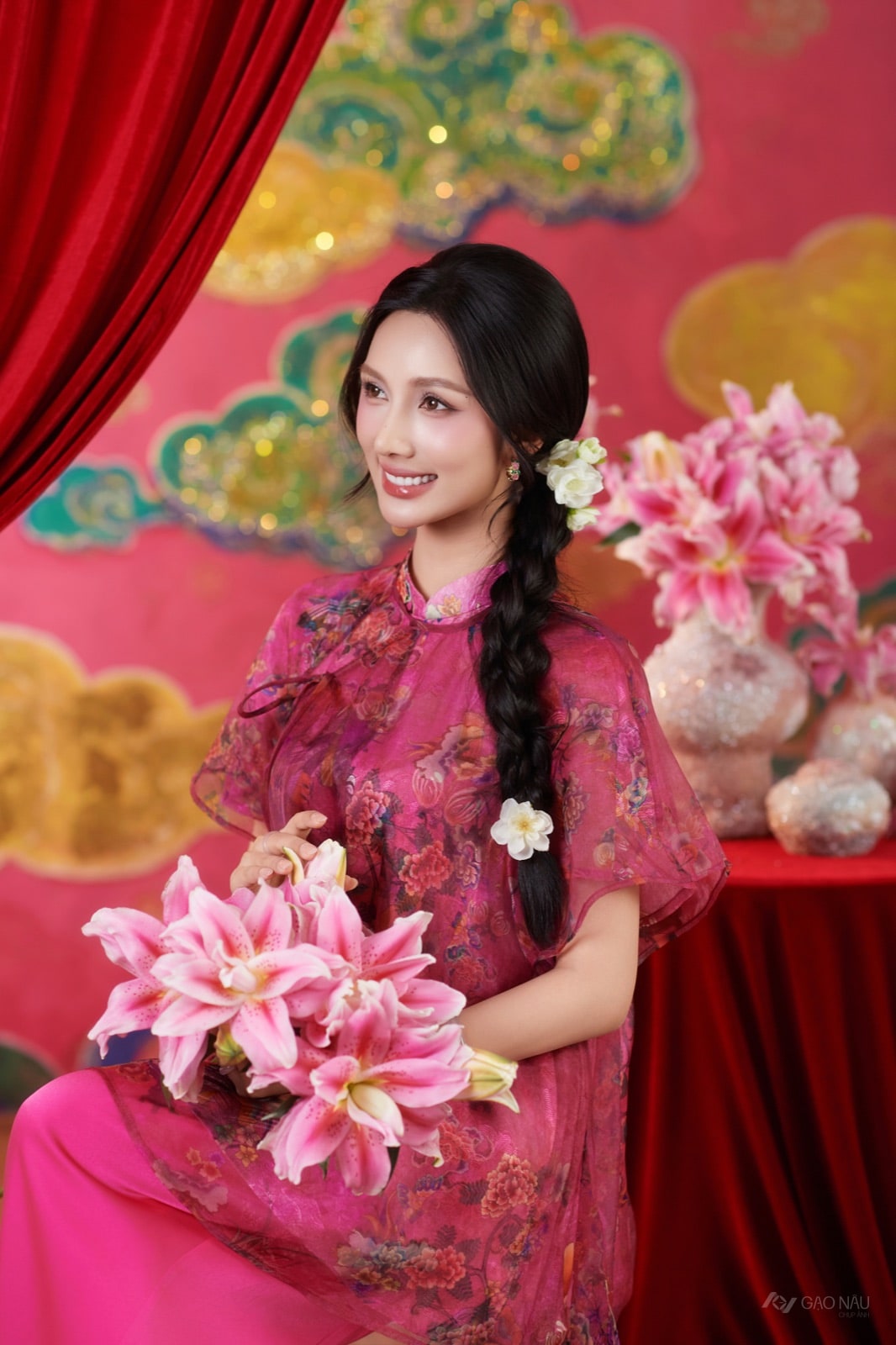 Áo Dài Tết 26 Hàng Trống — ảnh 8