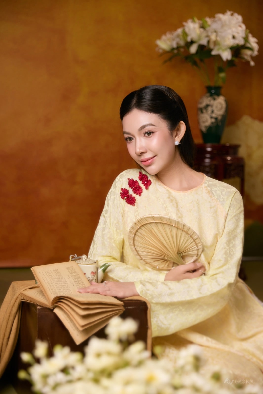 Áo Dài Tết 26 Hoàng Kim Mi — ảnh 9