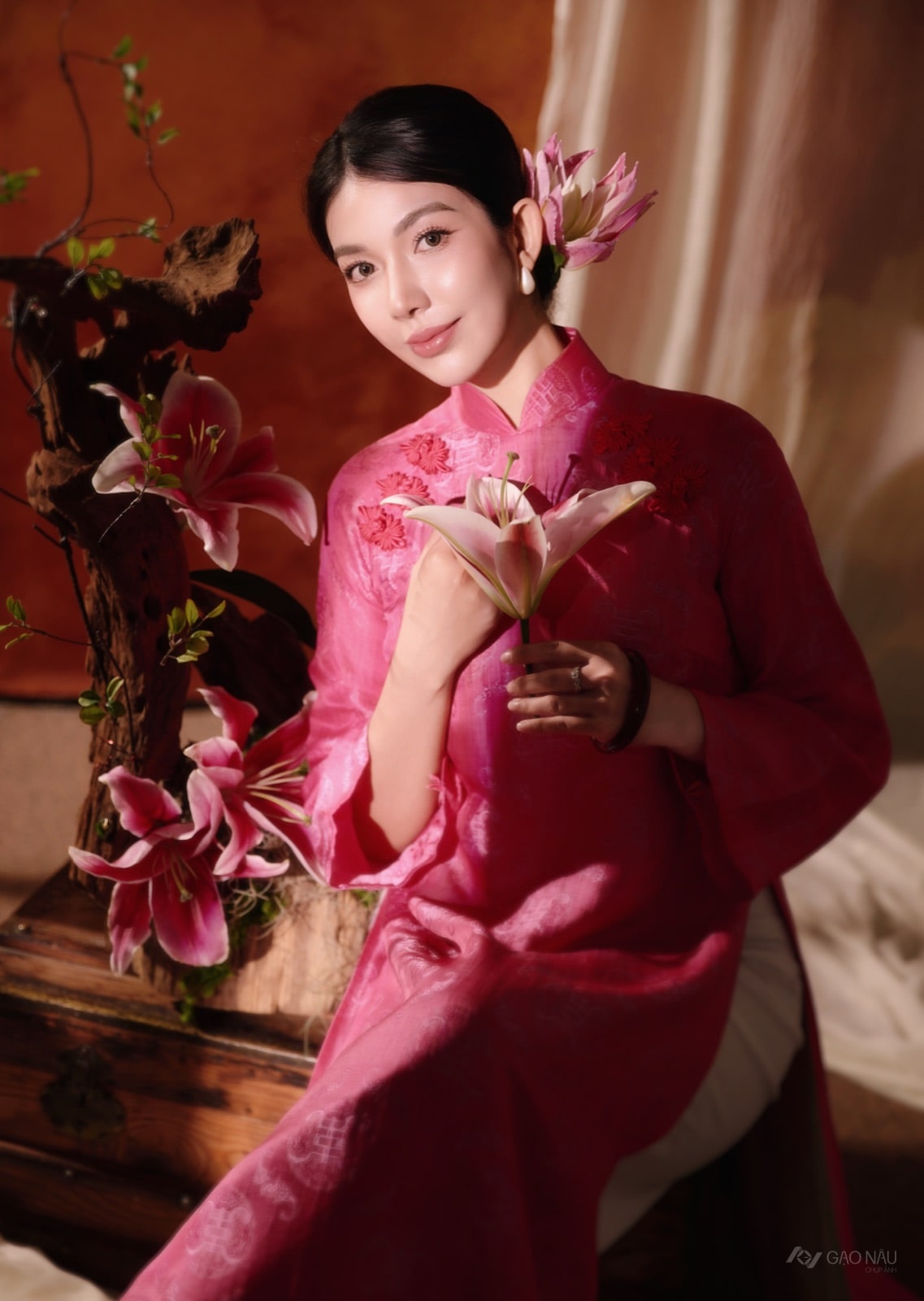 Áo Dài Tết 26 Hoàng Kim Mi — ảnh 28