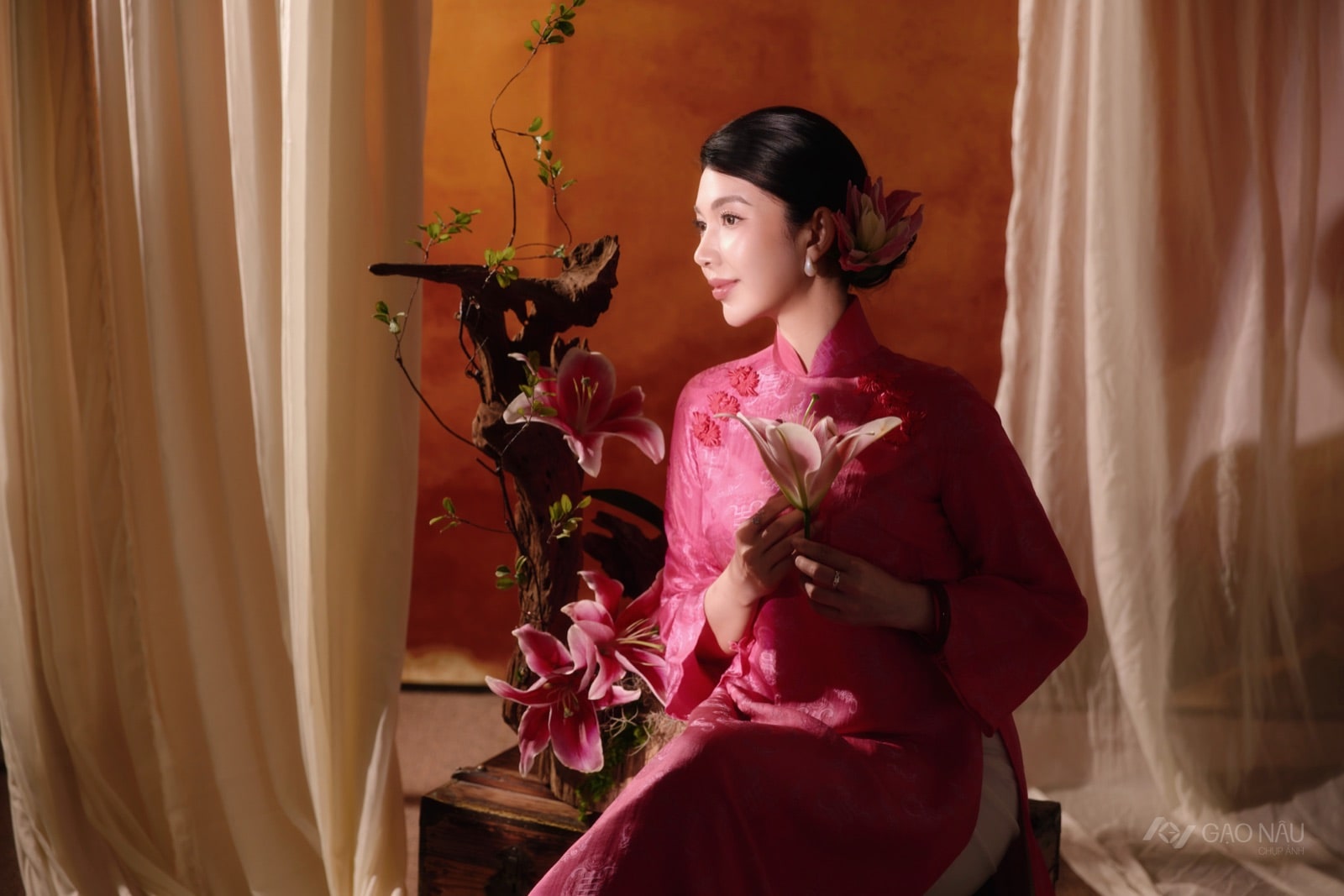 Áo Dài Tết 26 Hoàng Kim Mi — ảnh 30