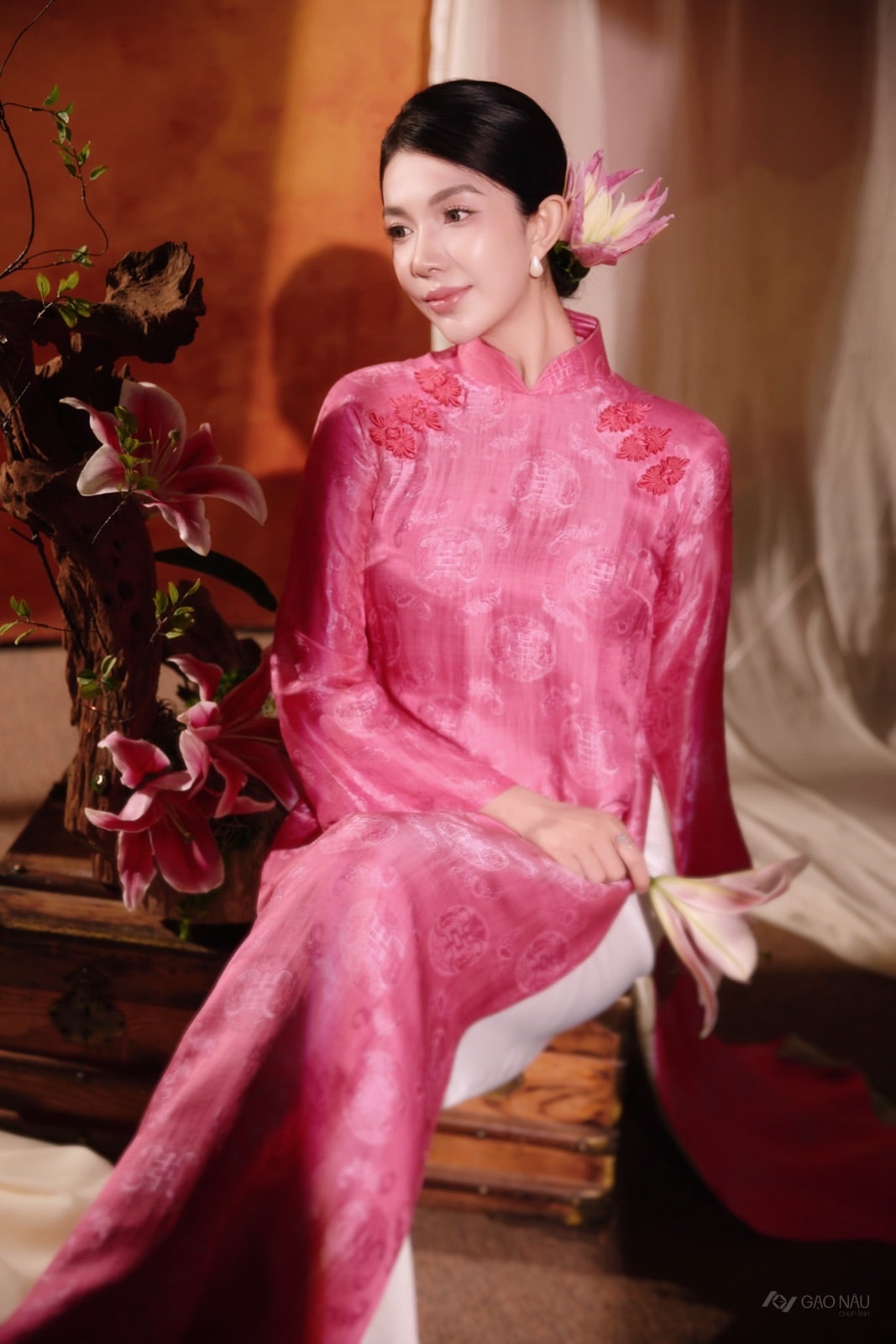 Áo Dài Tết 26 Hoàng Kim Mi — ảnh 32