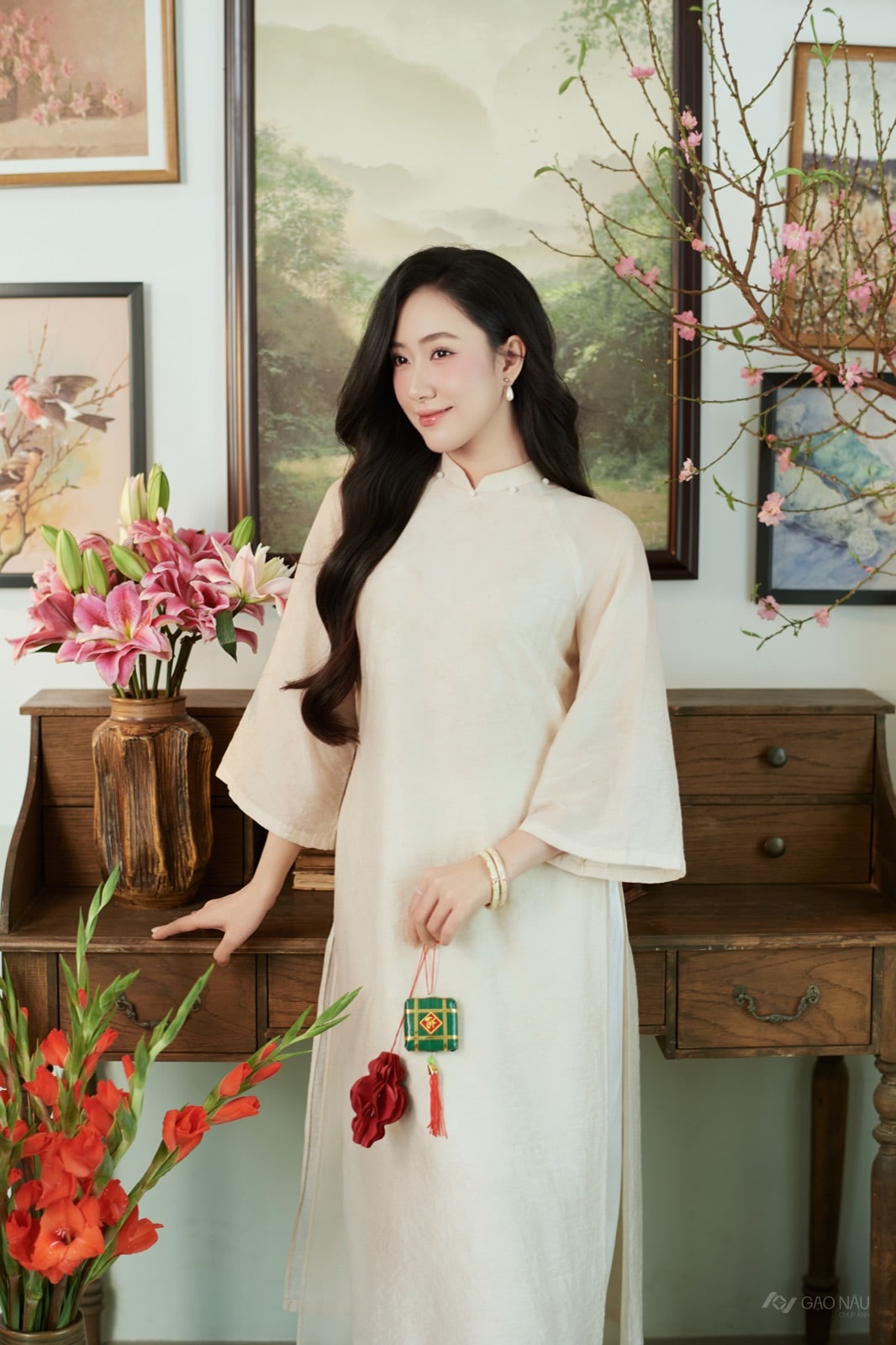 Áo Dài Tết 26 Kim Yên — ảnh 28
