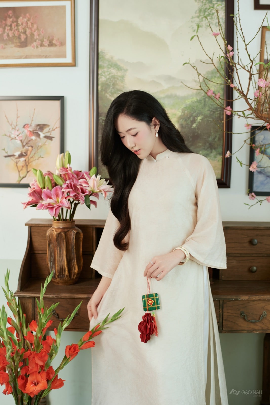 Áo Dài Tết 26 Kim Yên — ảnh 29