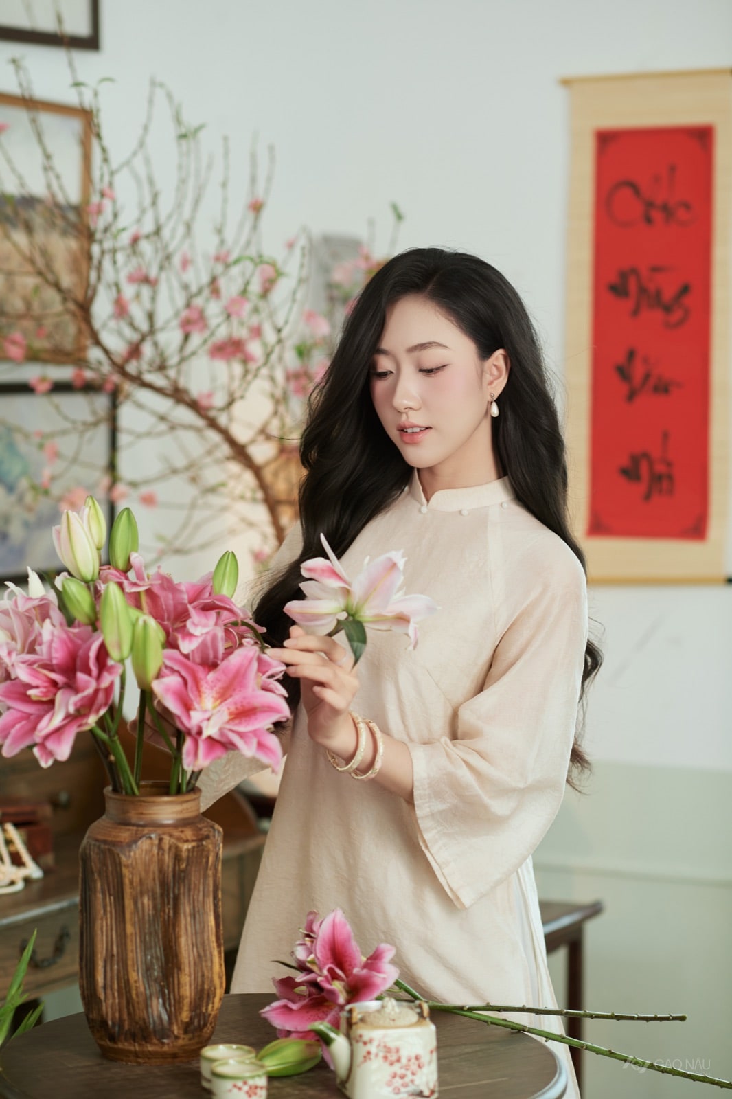Áo Dài Tết 26 Kim Yên — ảnh 39