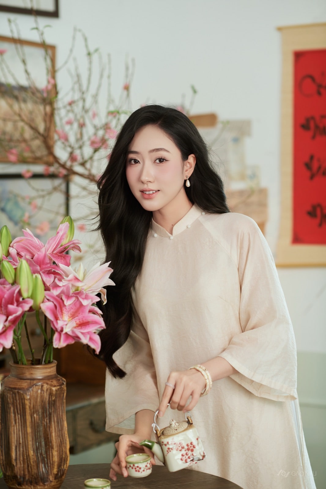 Áo Dài Tết 26 Kim Yên — ảnh 42