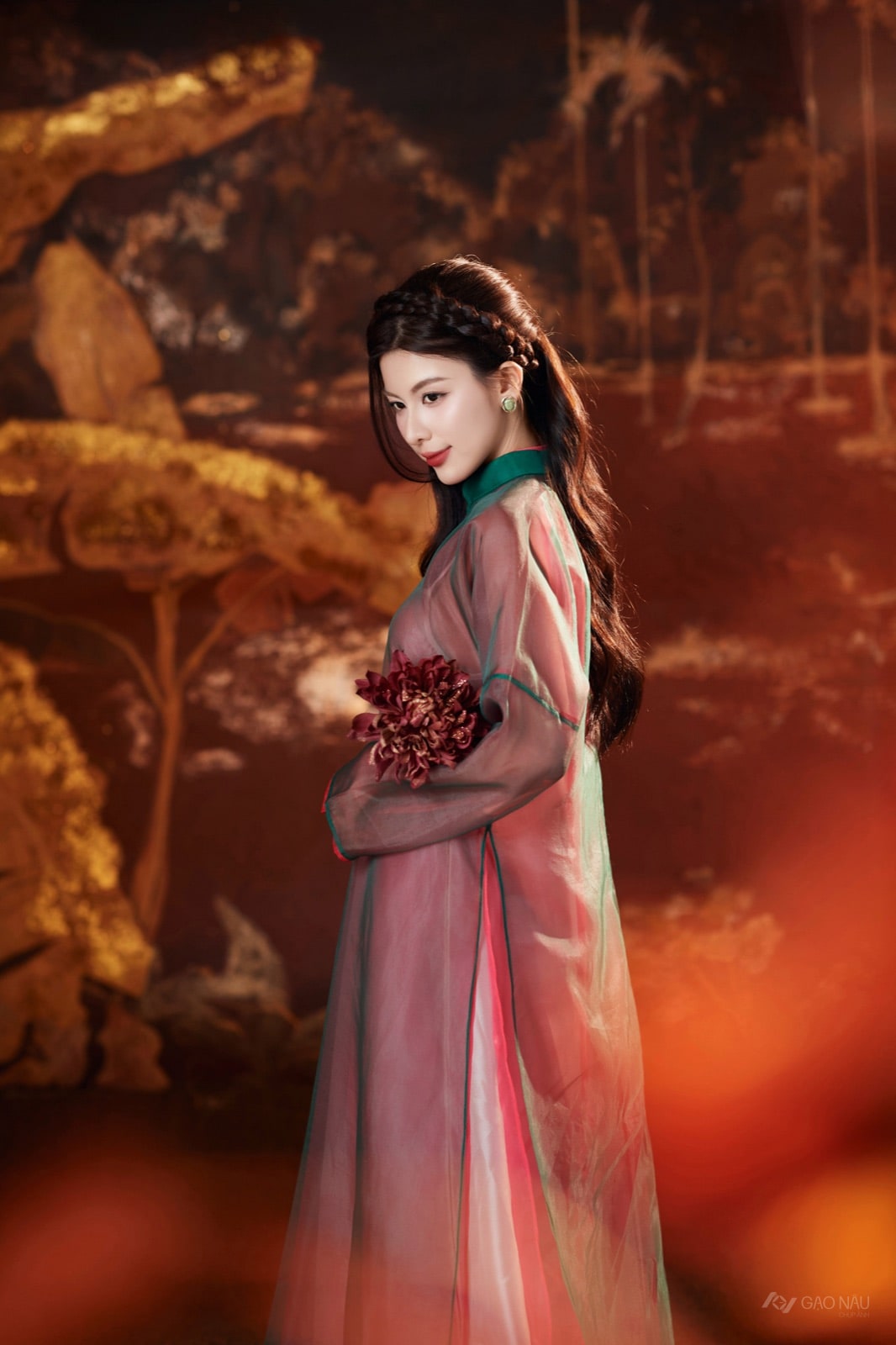 Áo Dài Tết 26 Sơn Mài — ảnh 8