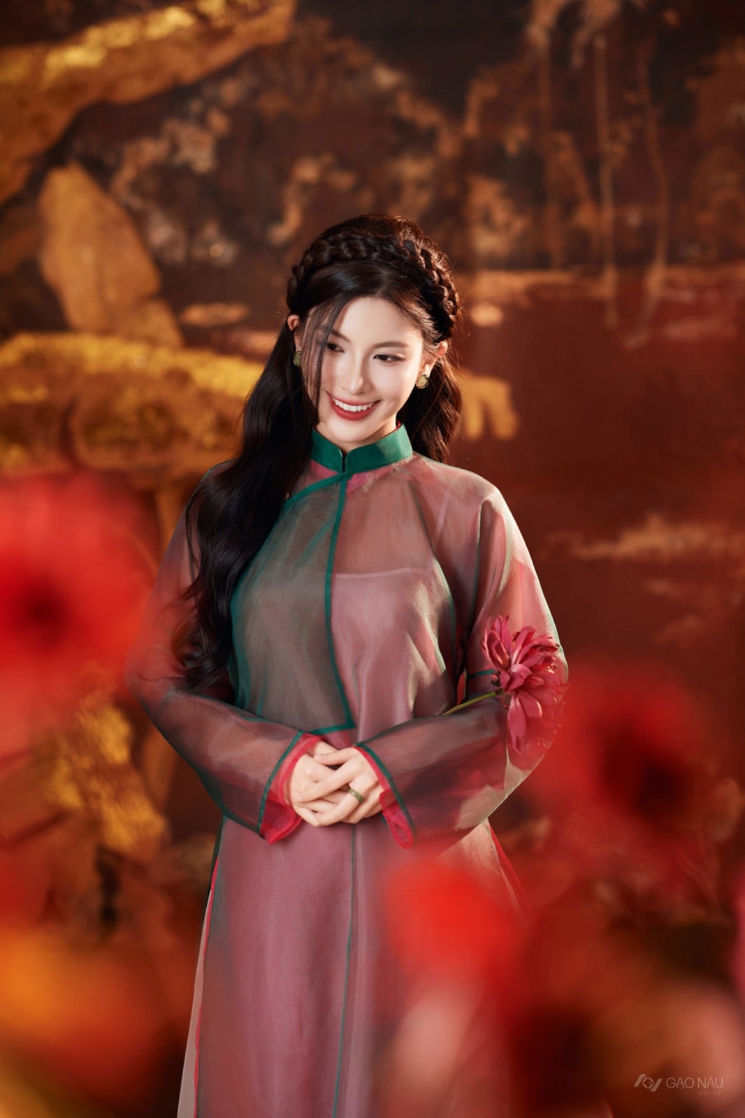 Áo Dài Tết 26 Sơn Mài — ảnh 10