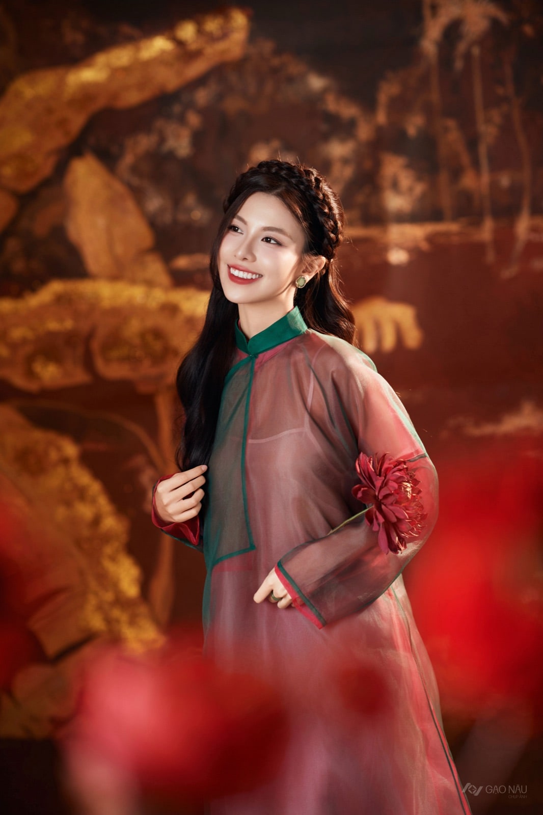 Áo Dài Tết 26 Sơn Mài — ảnh 13