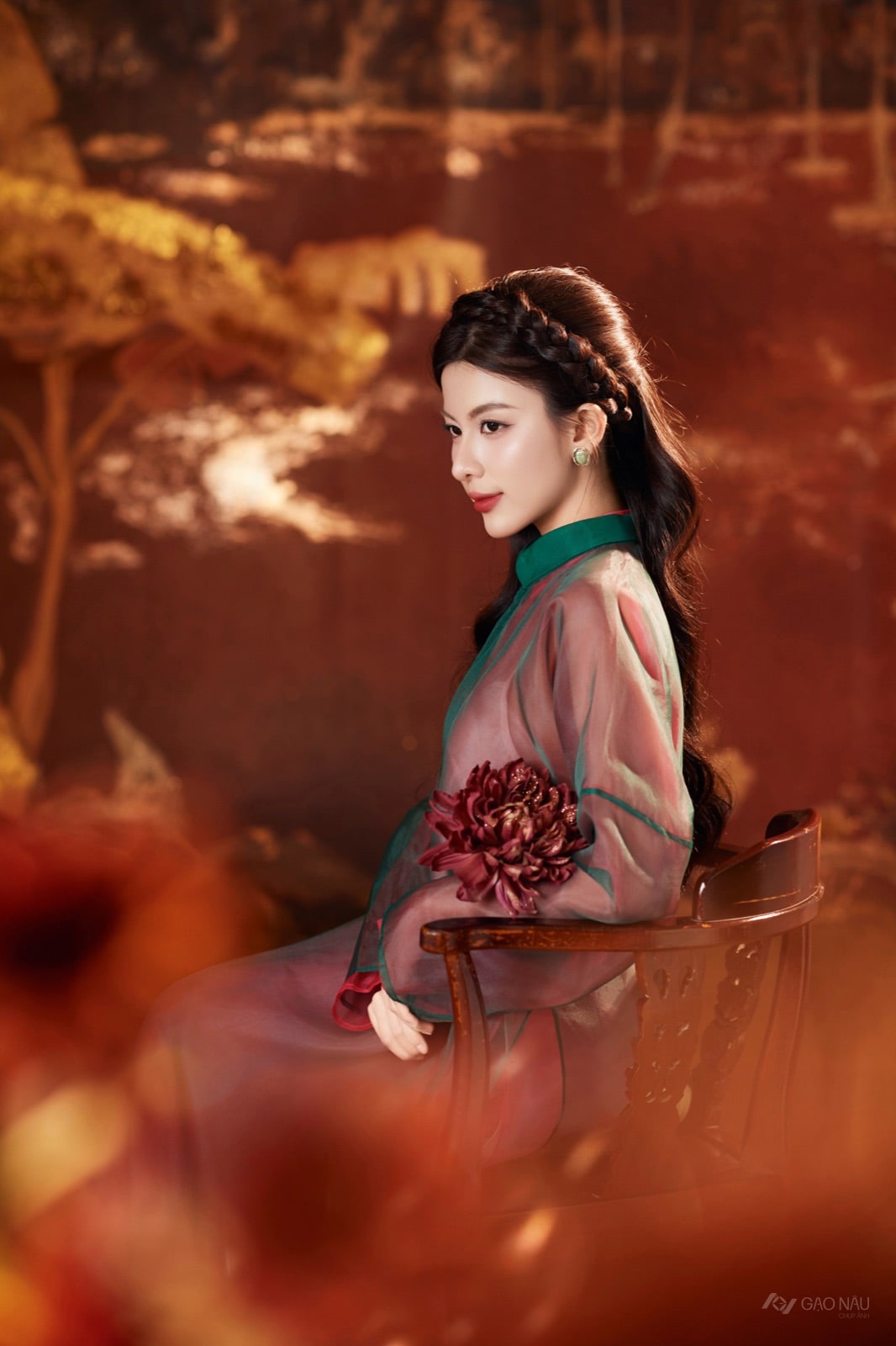 Áo Dài Tết 26 Sơn Mài — ảnh 18