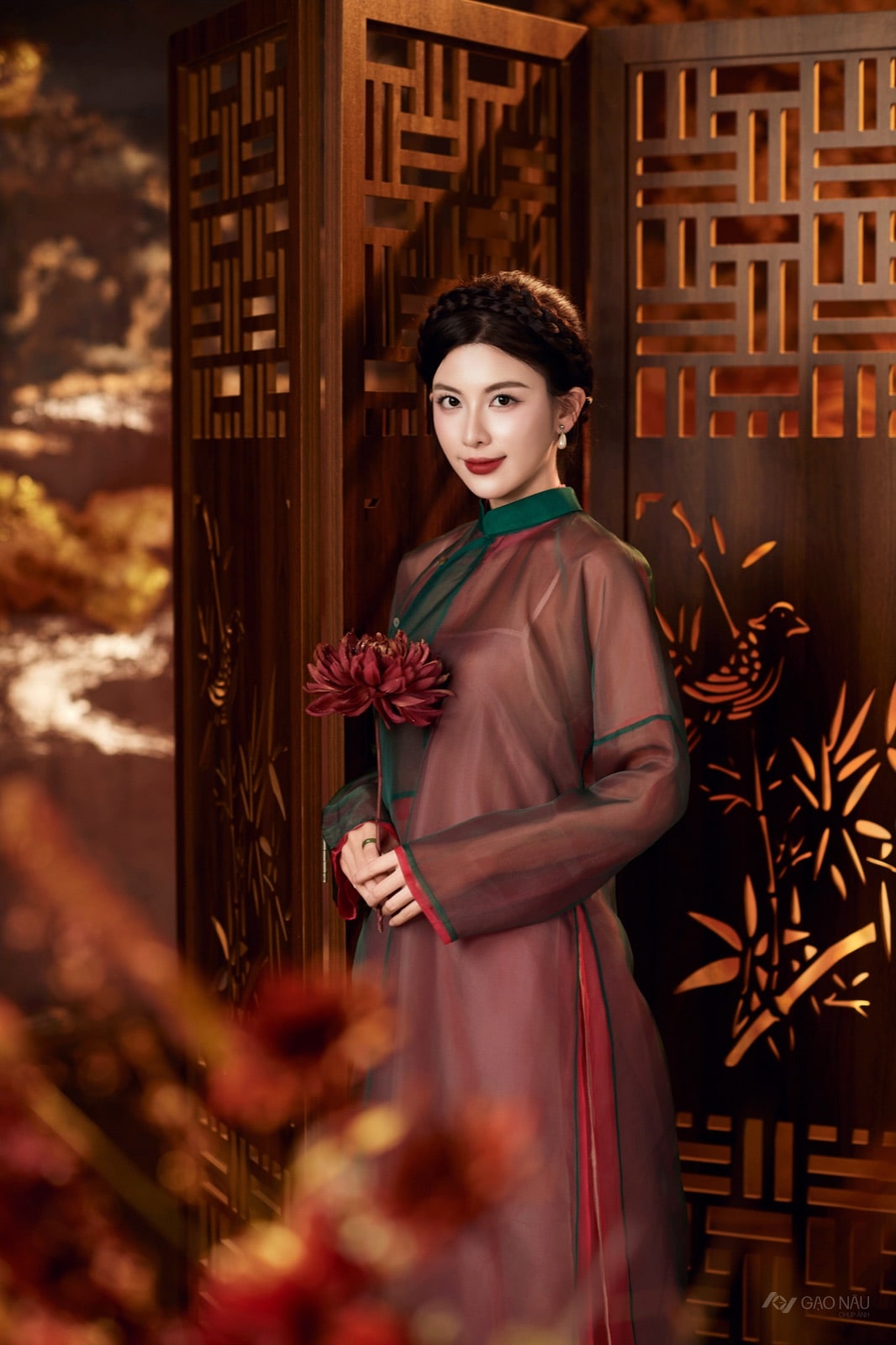 Áo Dài Tết 26 Sơn Mài — ảnh 26