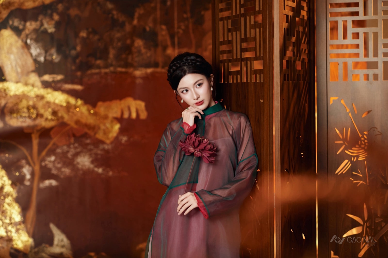 Áo Dài Tết 26 Sơn Mài — ảnh 31