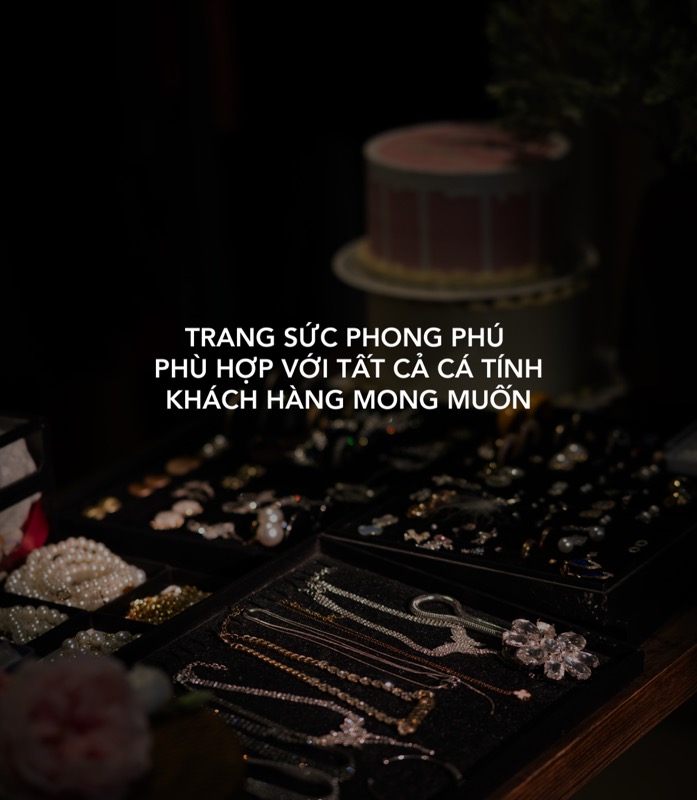 Trang sức phong phú, phù hợp mọi cá tính