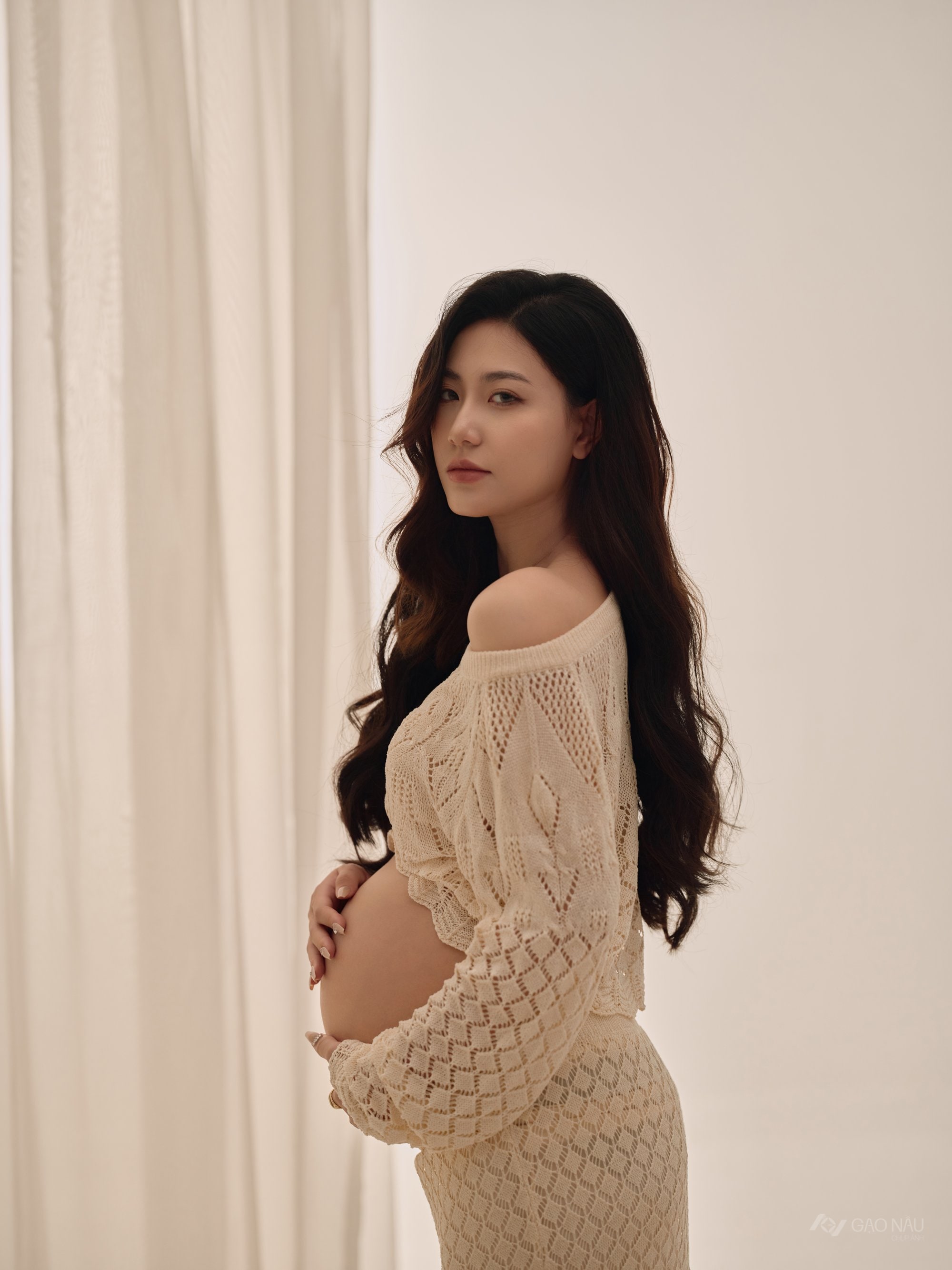 Concept mẹ bầu Gạo Nâu