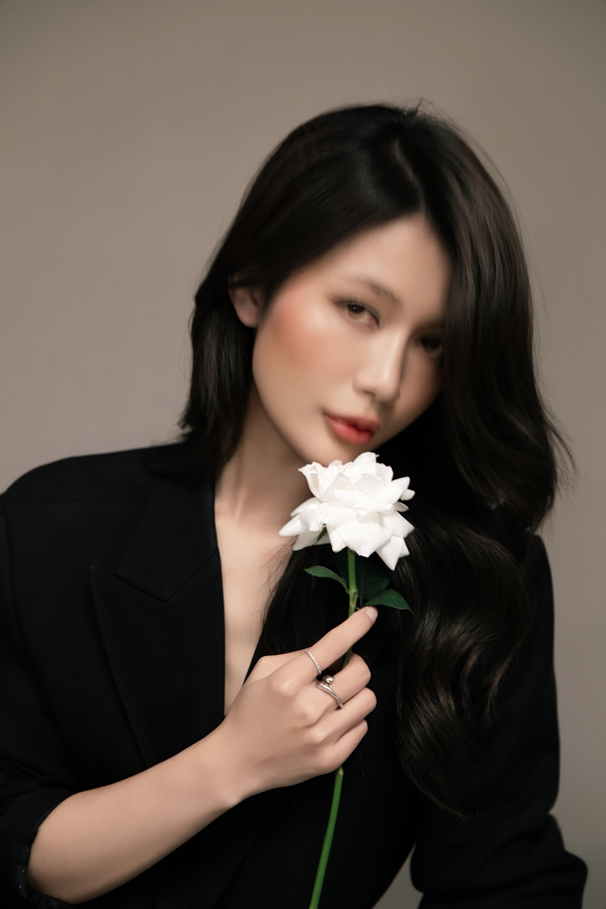 Bó hoa hồng trắng cho riêng mình 18
